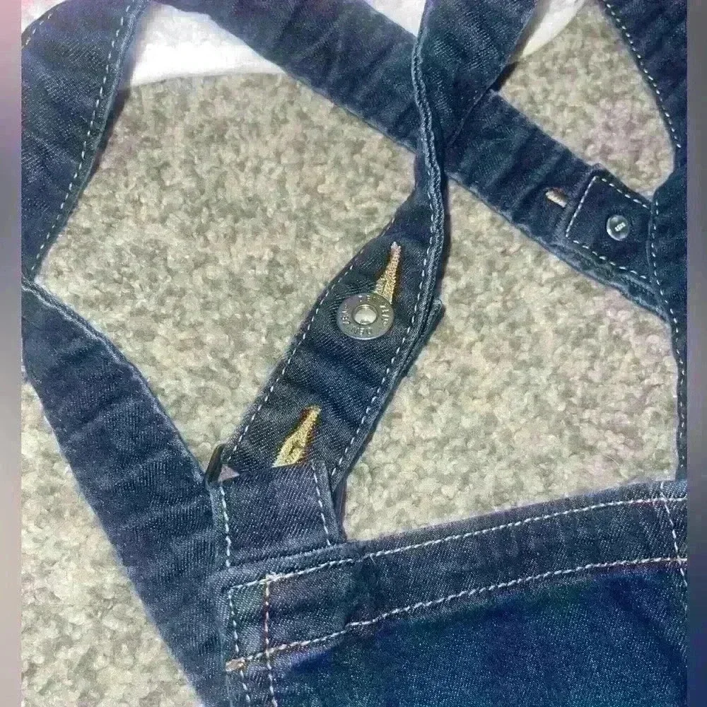 Denizen Levi skinny Jean overalls - Picture 3 of 8